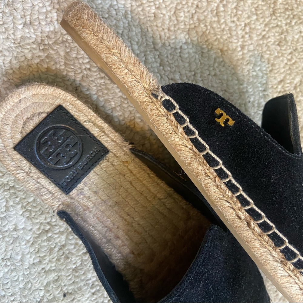 Tory Burch Black Mules - Picture 2 of 2